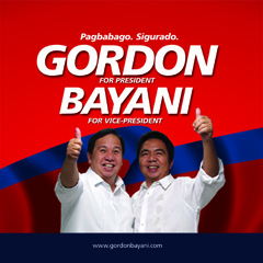 Vote for Gordon